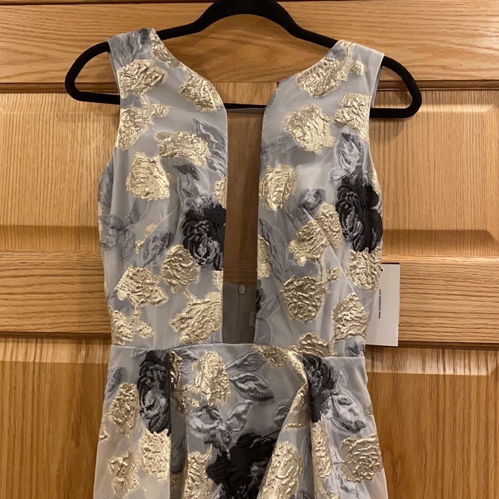 Nicole Bakti Floral Embroidered Jewel Dress - Picture 4 of 11